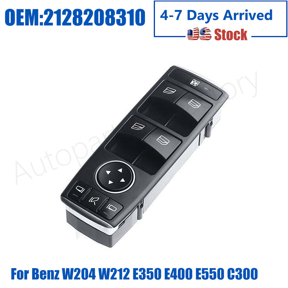 2128208310 Front Left Door Window Switch for Mercedes Benz W204 W212 C-Class