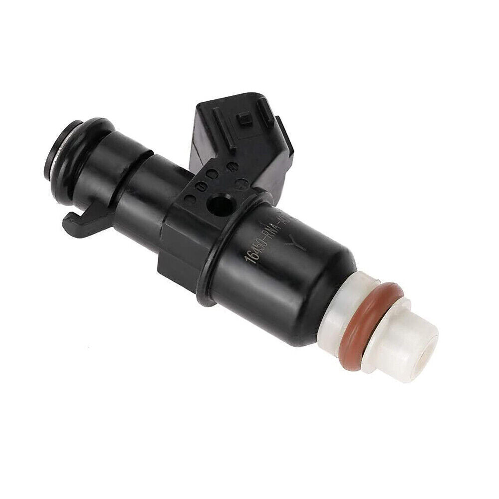 4-pack of new 16450-RNA-A01 fuel injectors for Honda Fit (2009-2013) and for Civic (2006-2011).