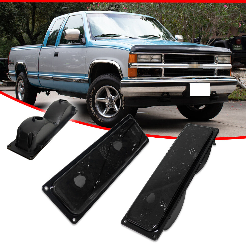 Front bumper turn signal lens for 88-98 for GMC C/K for Sierra for Chevrolet C10 1500