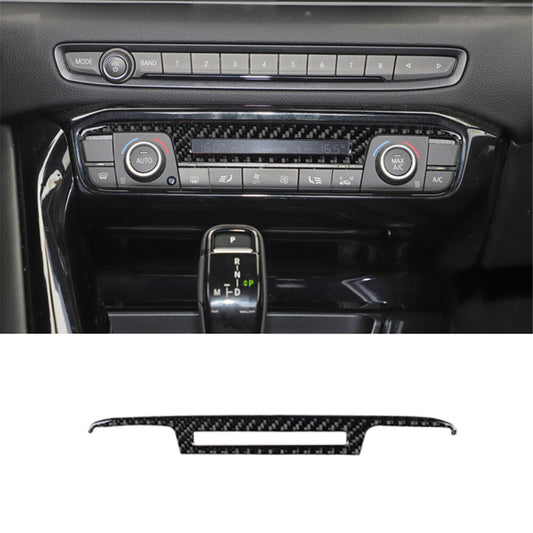 Carbon Fiber Above Climate Control Cover Trim for Toyota Supra A90 2019-2022