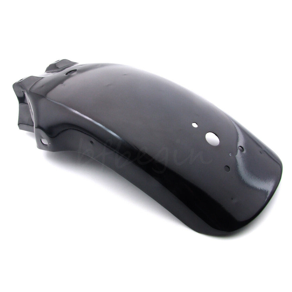 Rear Fender Mudguard Motorcycle for Yamaha for Kawasaki for Suzuki for Honda Chopper Black