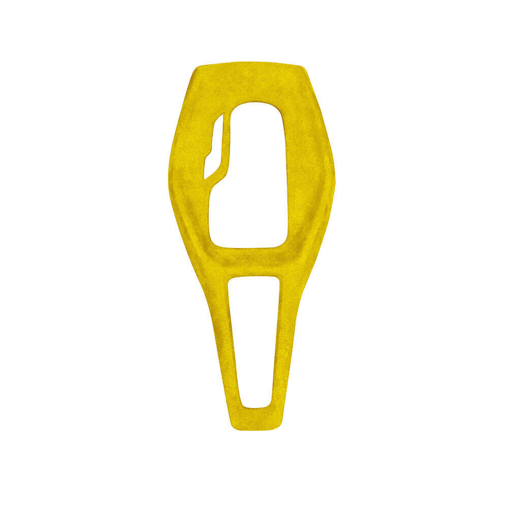 Console Gear Shift Frame Cover Trim for Chevrolet Camaro 2016-20 Yellow Suede
