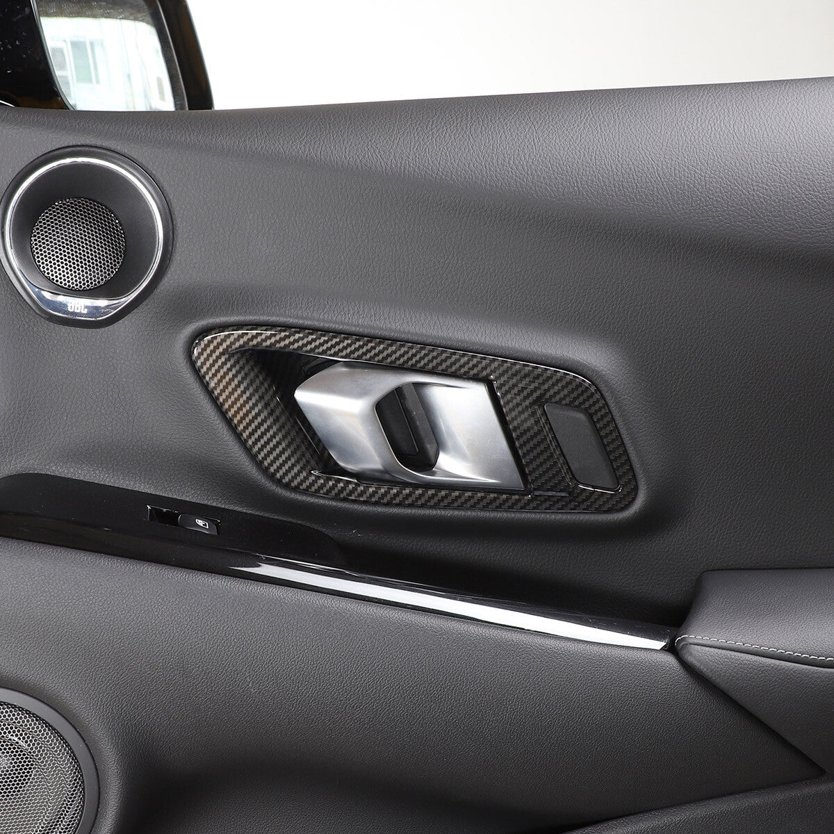 Silver chrome-plated steel door speaker grilles, silver suits the 2022 for Ford Maverick - 23