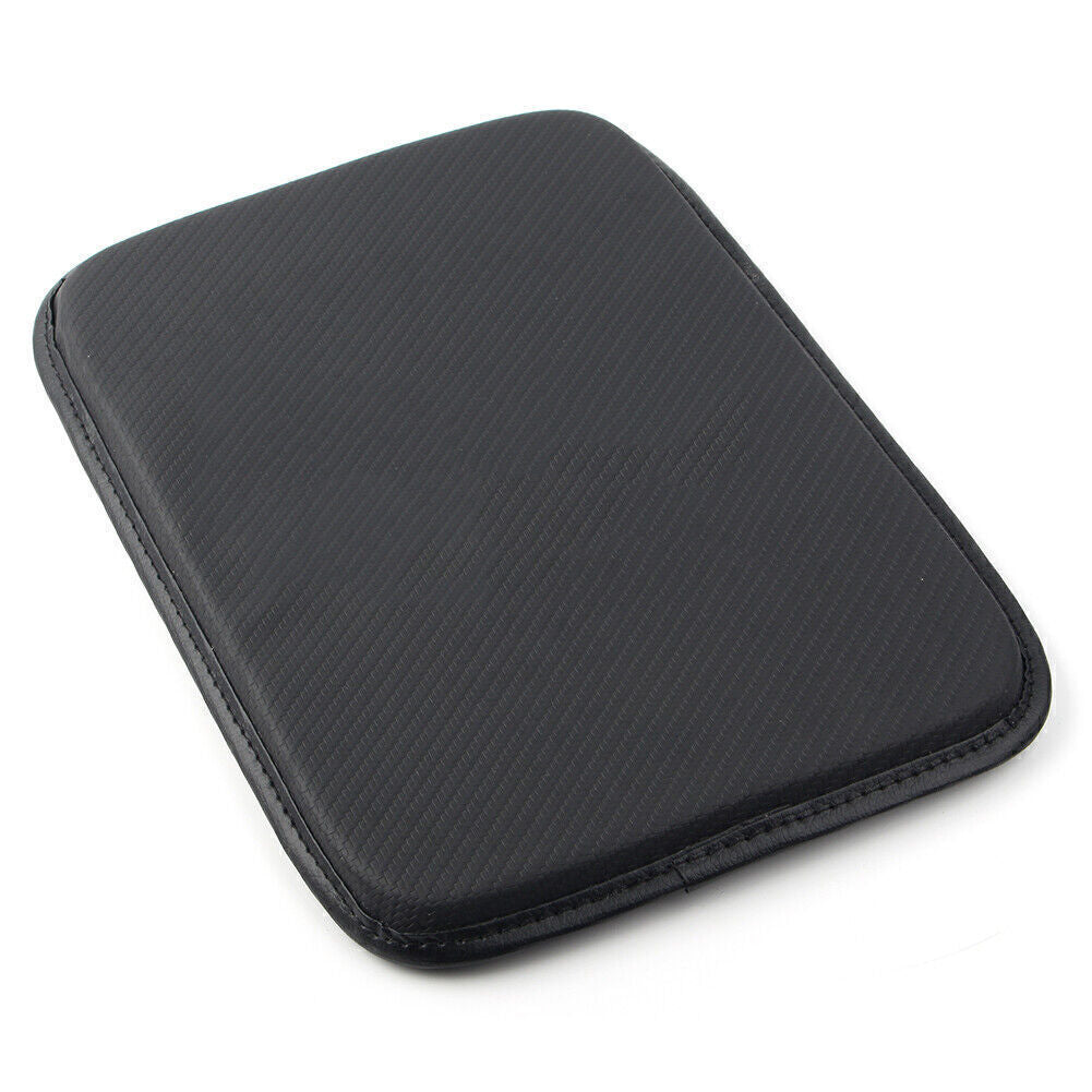Car Armrest Pad Cover Auto Center Console Box Cushion Mat Cover Black Fit Batman