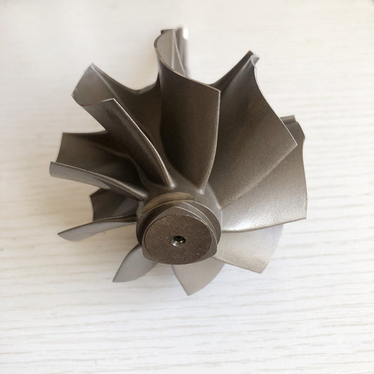G42 75.25/82 mm 9-blade ball bearing turbine shaft wheel/turbine wheel