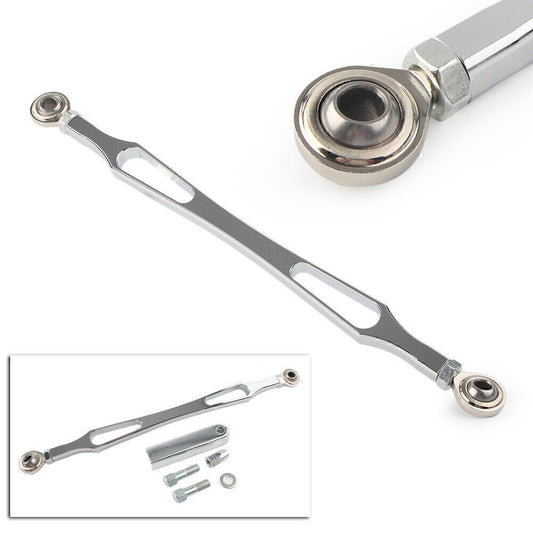 Chrome Motorbike Gear Shift Linkage Shifter Link Fit for Harley Touring Softail Dyna
