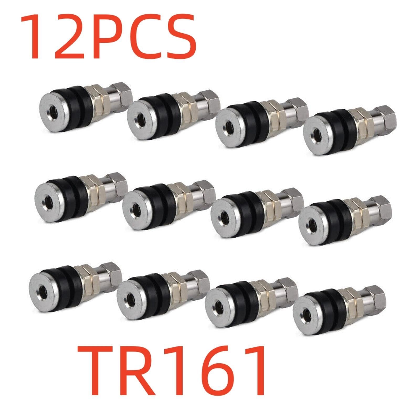 12pcs Metal Rod Wheel Tire Valves Stems Bolts Screws Set For Motorcycles ATVs