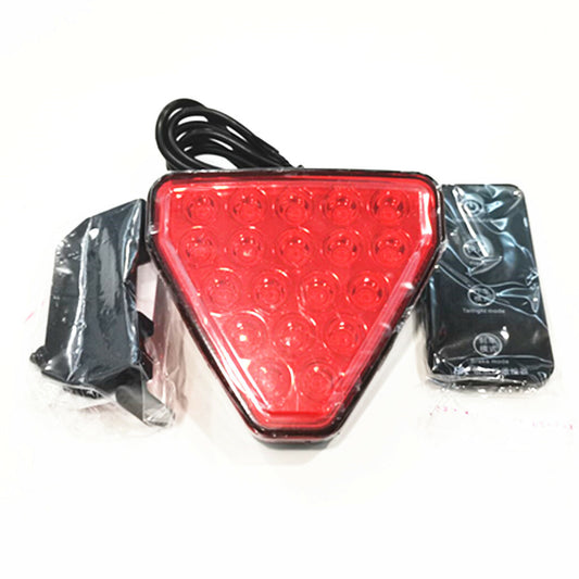 Red F1 Style 19 LED Rear Tail Brake Stop Light Third Strobe Safety Fog Lamp