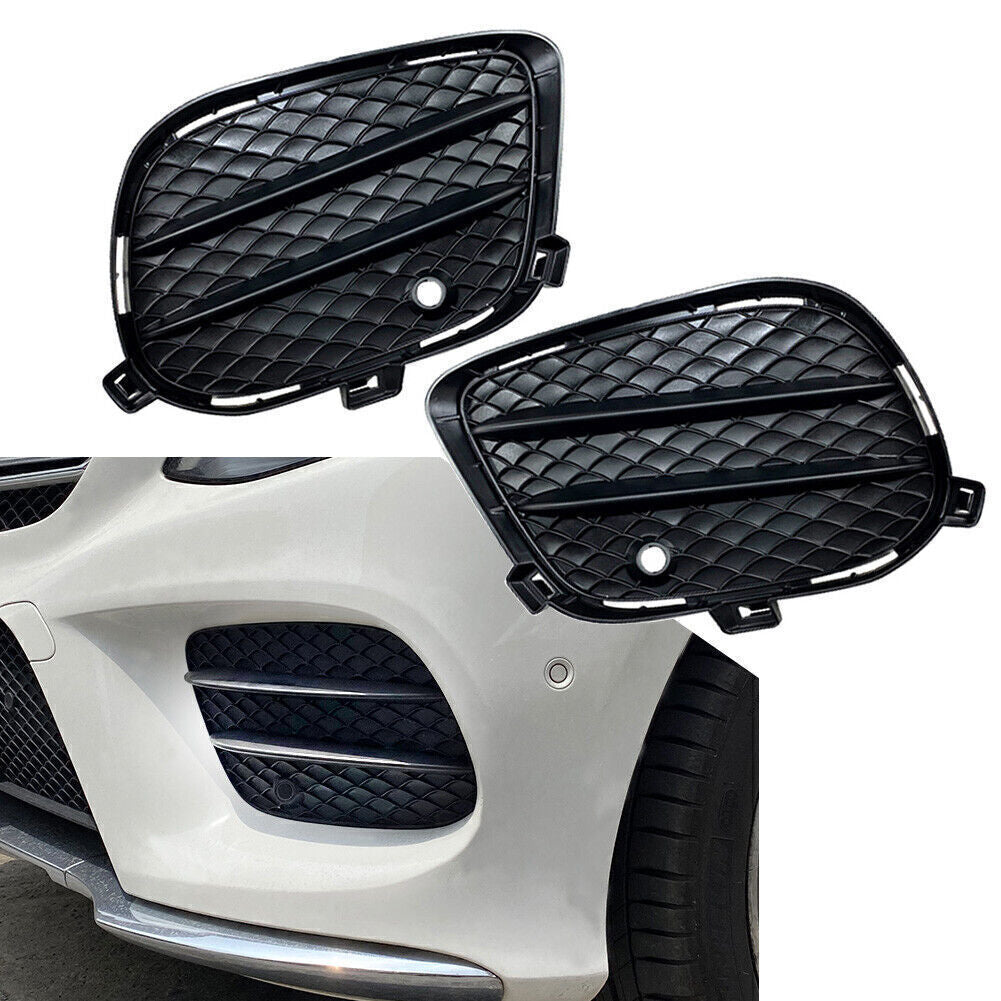 Front Bumper Fog Lamp Grille Fit for Benz GLE GLS Class GLE Coupe W166 X166 C292