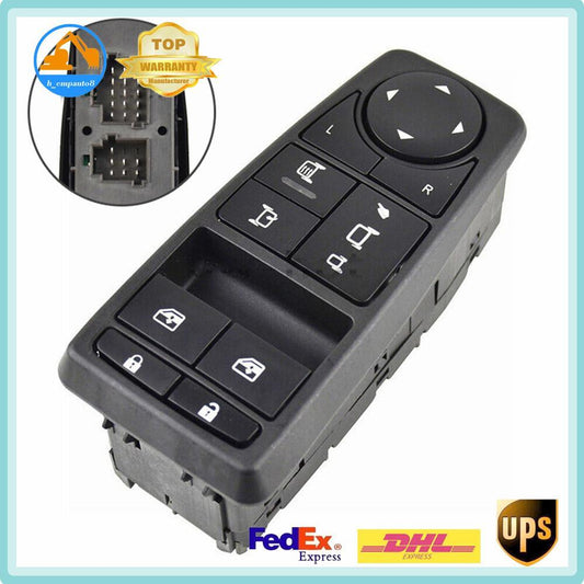 Power Master Window Control Switch Button 81258067107 for MAN TGS TGX Electric