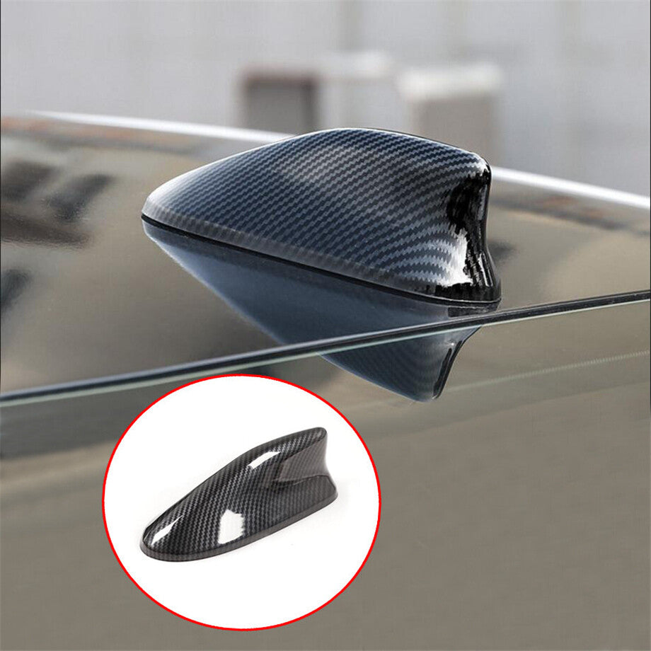 Carbon fiber roof shark fin antenna cover trim for 2018, 2019, and 2020 for Honda Accords.