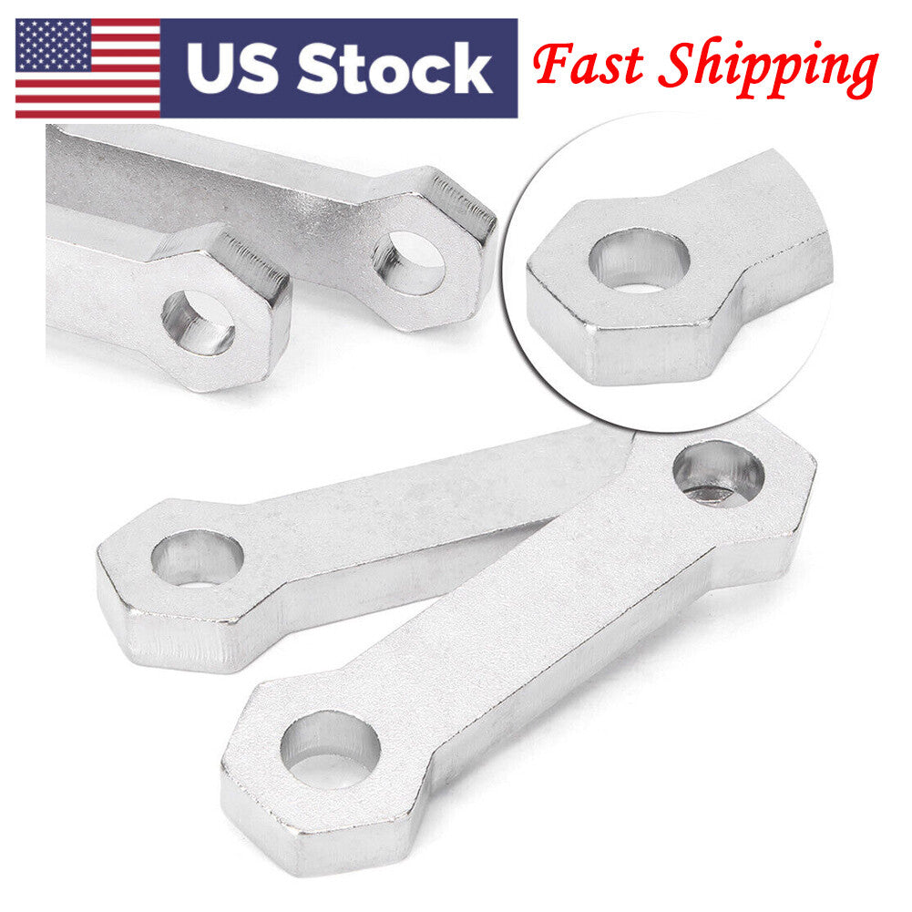 2x 30mm Iron Motorcycle Lowering Link Kit Fit 2014-2016 15 for Yamaha MT-09/FZ-09
