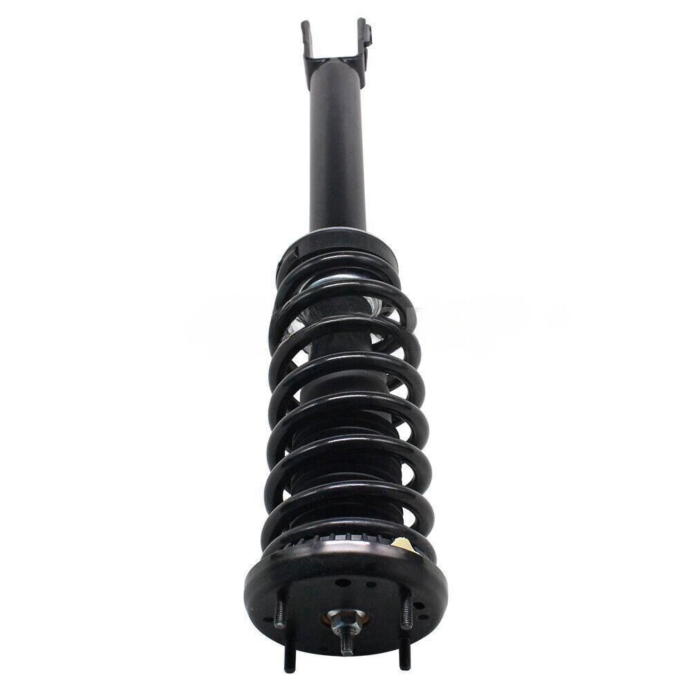 pair of front shock absorber strut assemblies with electric adjustment for Jaguar XJ XJR X351 RWD 2010-2019
