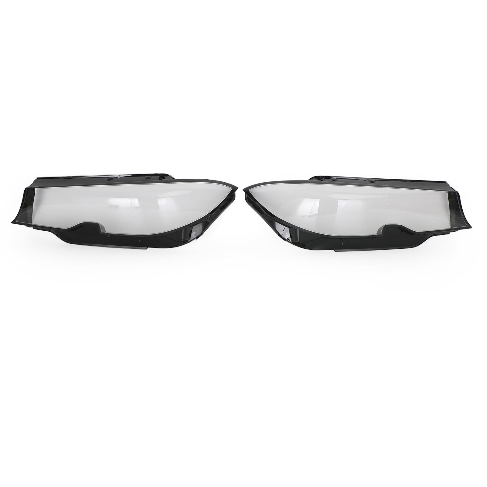 Left and right headlight lens covers suitable for BMW 3 Series G20 G21 2019-21