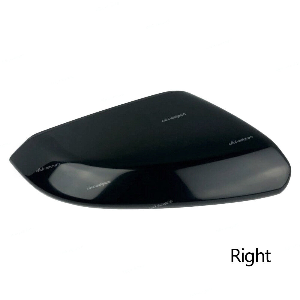 Front LHRH Wing Mirror Cover Fit for Honda for Civic 2016 2017 2018 2019 2020 Black
