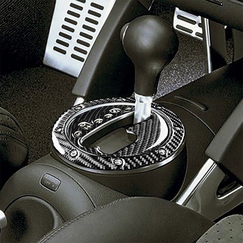 Real Carbon Fiber Car Gear Shift Panel Cover Trim Fit for Audi TT 8N 2001-06 2X