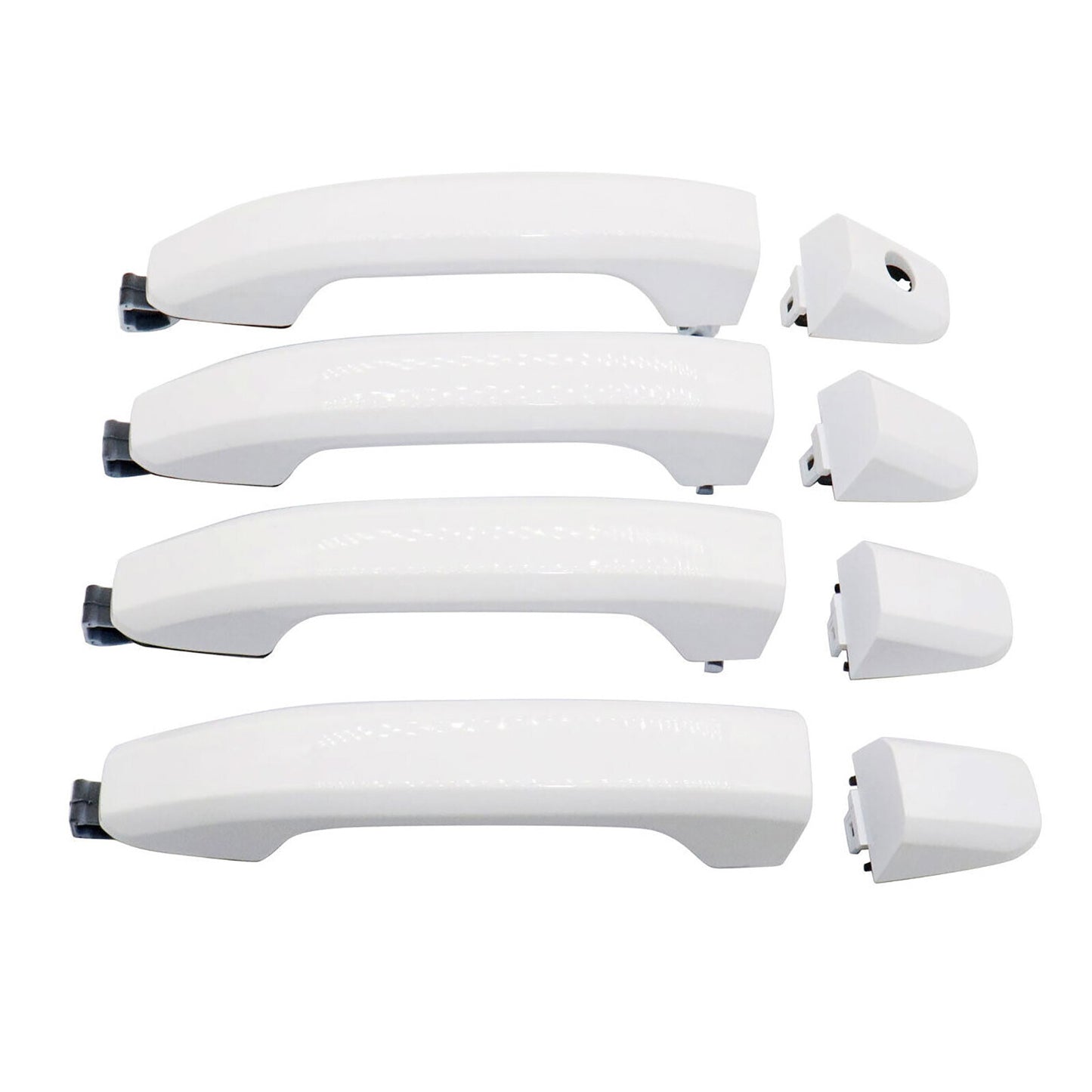 4x Olympic White Door Handles for GMC for Sierra 1500 Limited 2019 13583680