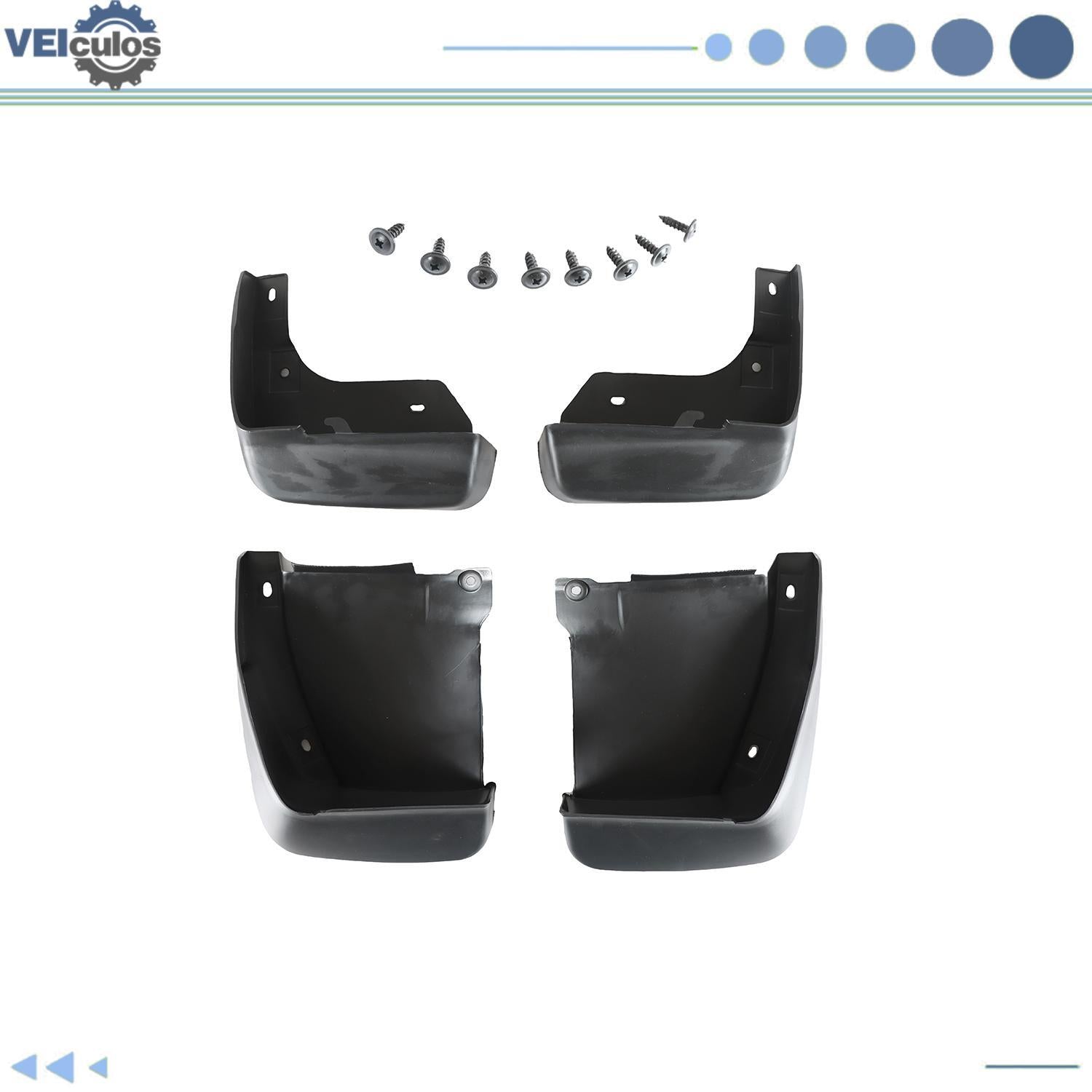 4Pcs CarFront  Rear Mud Flaps Splash Guards for Honda Accord EX LX 2003-2007
