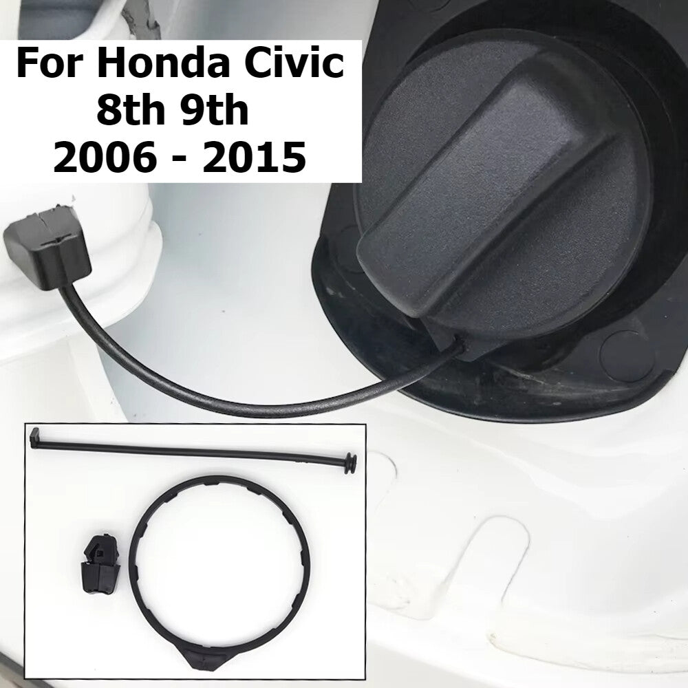 Fuel Tank Petrol Cap Filler Cord Tether Rope Ring Strap Band for Honda for Civic