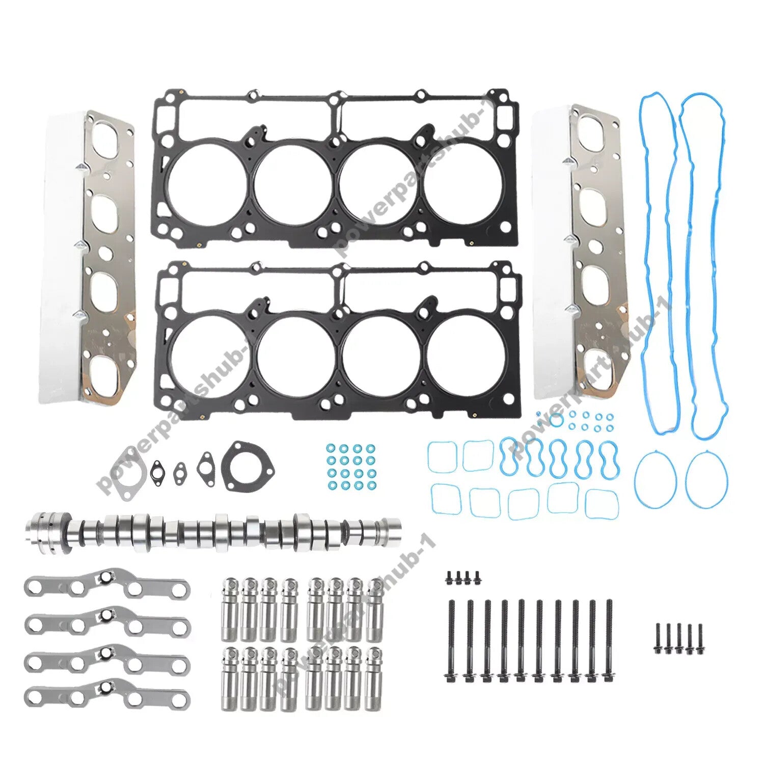 Hydraulic Cam Non-MDS Lifters Kit Fit 2009-2016 for Dodge for Ram 2500 3500 5.7L V8
