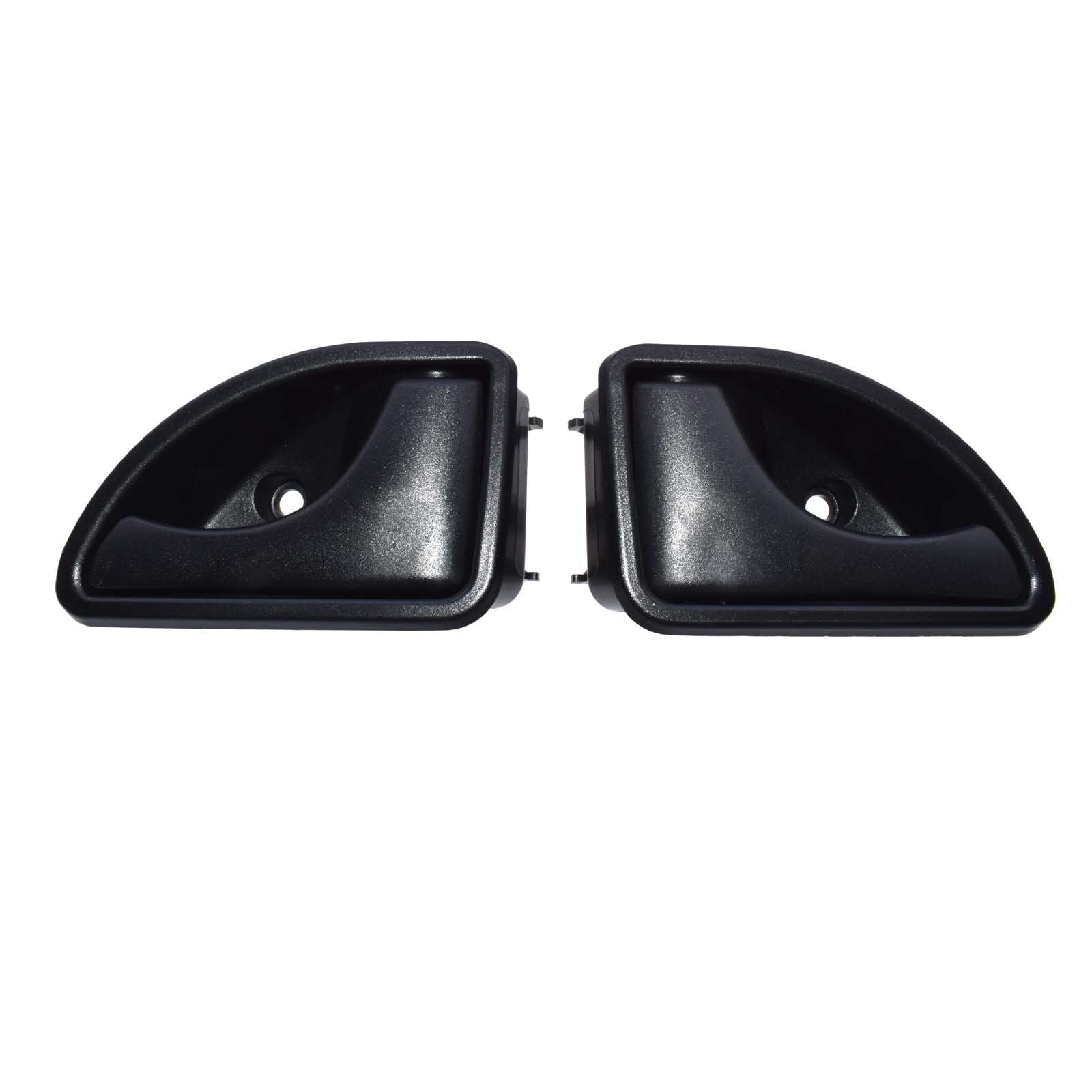 for RENAULT 8200259376 8200259377 2Pcs DOOR HANDLE INTERIOR Left Right Black