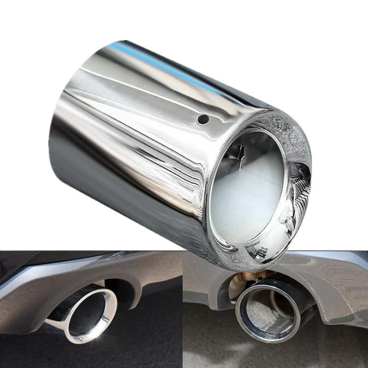 Car Exhaust Tailpipe Black Trim Cover for BMW X3 x4 Round Port Exhaust Tail pipe