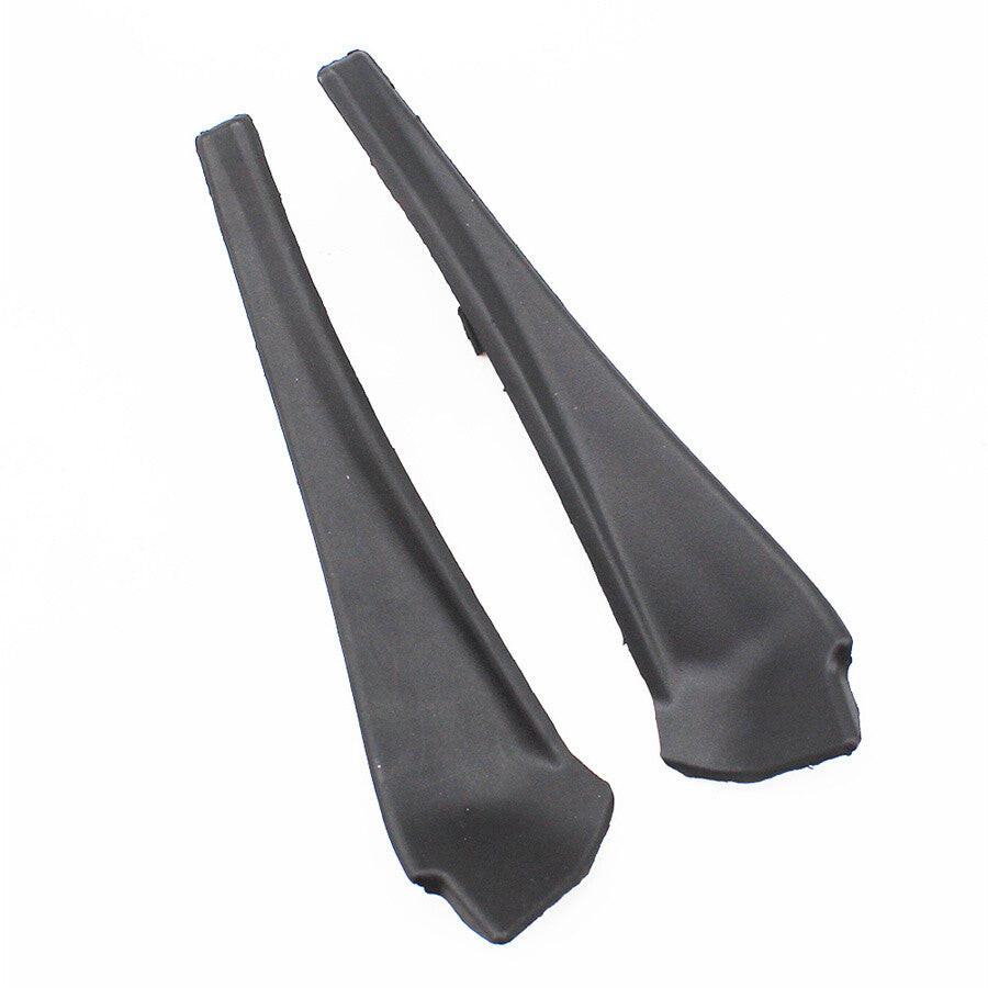 Black Car Front Windshield Wiper Side Cowl Extension Cover Trim for Nissan Rogue