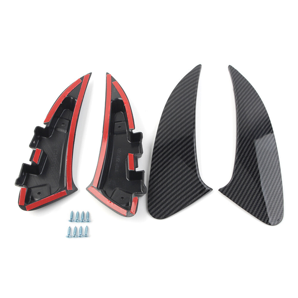 2x Rear Bumper Splitter Spoiler Canard Air Vent Fit for Mercedes-Benz CLA C118 2020+