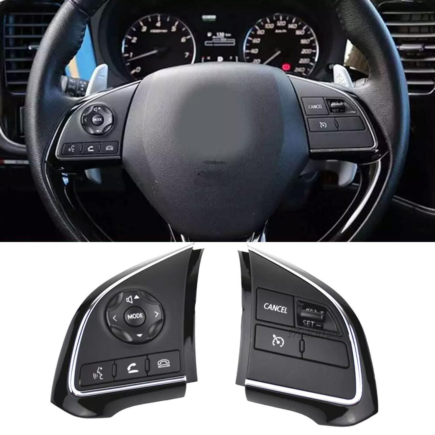 Steering Wheel Cruise Control Switch Fit for Mitsubishi Mirage ASX Outlander Eclipse