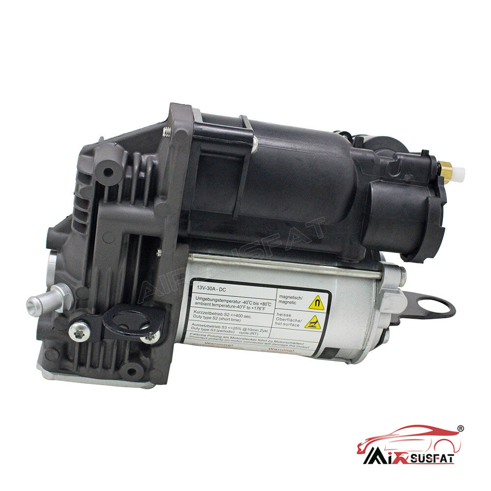 Air Suspension Compressor pump +Relay for Mercedes ML GL (X166 W166 GL450) 13-18