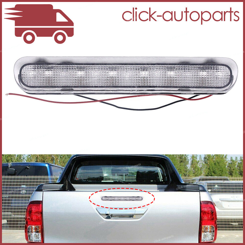 For 05-14 Hilux Vigo SR5 MK6 LED Tailgate 3rd High Mount Brake Light Lamp White