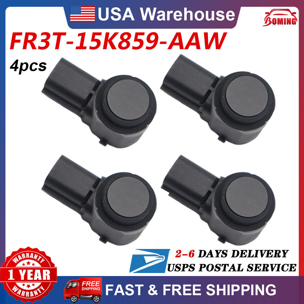 4-piece bumper PDC parking sensor kit, new, for Ford Edge for Mustang 2015 - 2020 FR3T-15K859-AAW