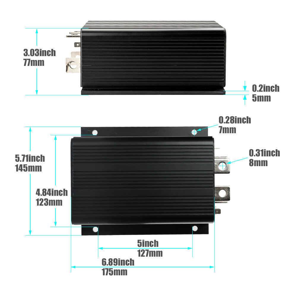 Replacement 1204-027 PMC 36V DC controller 275A for EZGO for golf carts (0-5k¦¸)