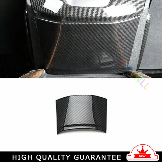 Console Storage Box Cover Trim 1PCS for Honda CRV CR-V 2017-2022 Carbon Fiber