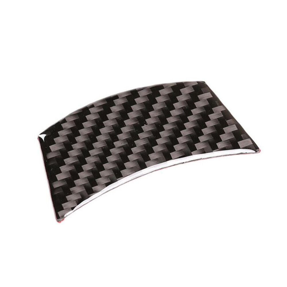 Genuine Carbon Fiber Steering Wheel Button Cover Trim for BMW E60 530i 528i 2004-10