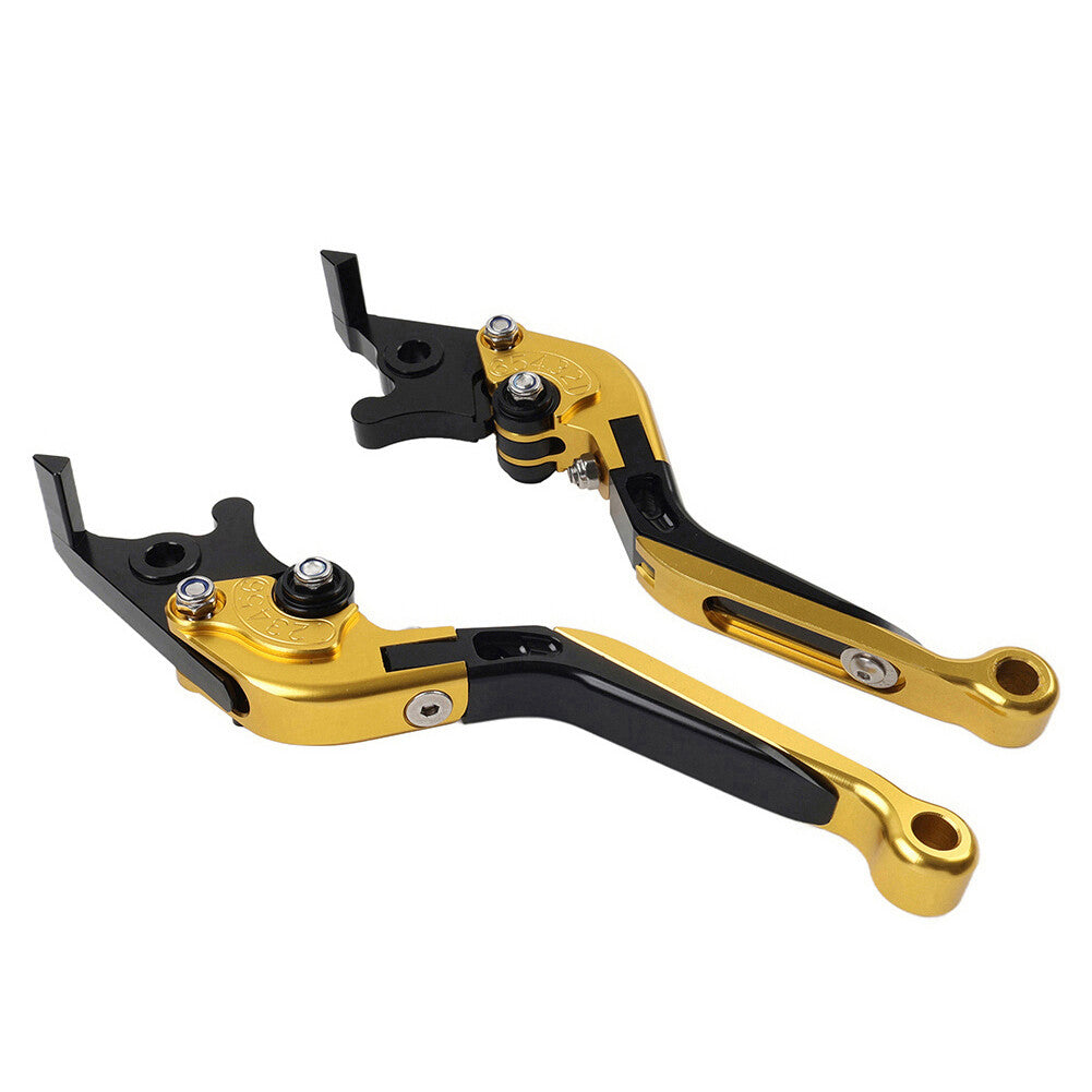 Gold CNC Folding Extendable Brake Clutch Levers for BMW S1000XR 2015-2021
