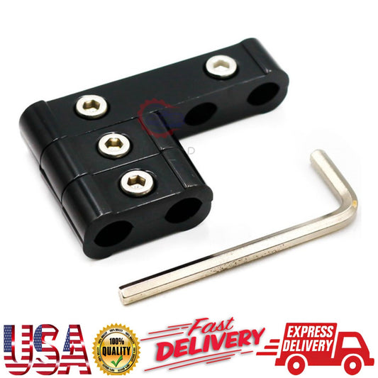 Engine Spark Plug Wires Separator Divider Clamp Kit Fits For 8mm 9mm 10mm Black