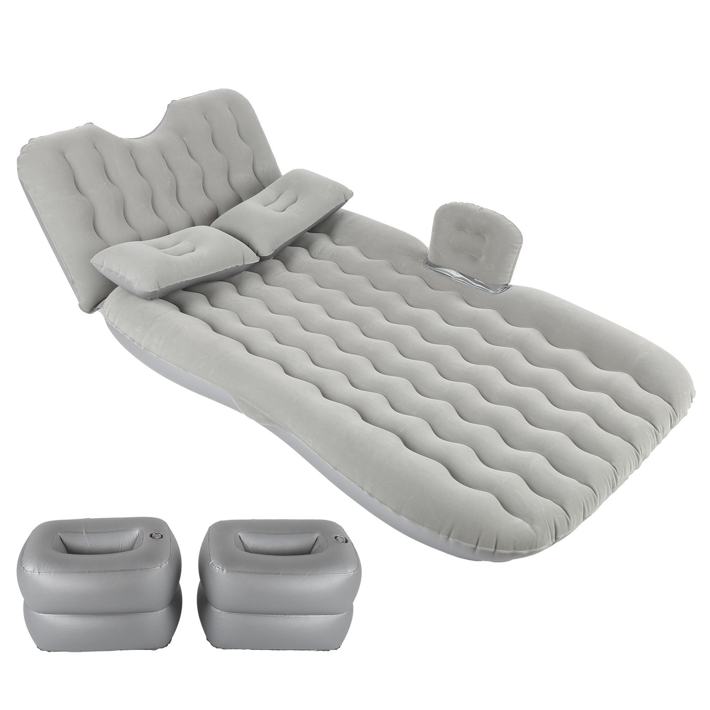 Flocked Air Bed Maximum Load 250kg Inflatable Mattress SUV Air Bed Durability