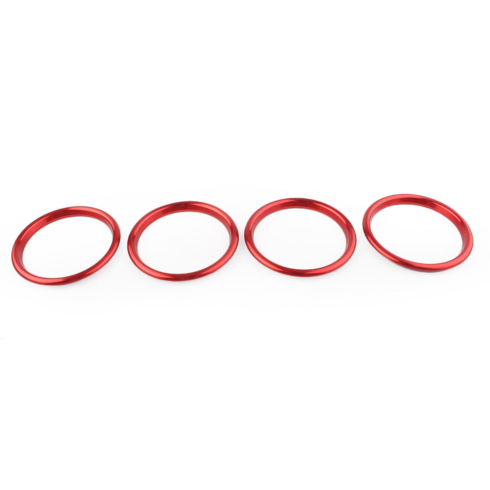 for Audi A3 S3 2012-19 18 17 16 15 4X Air Conditioning AC Vent Outlet Ring Trim
