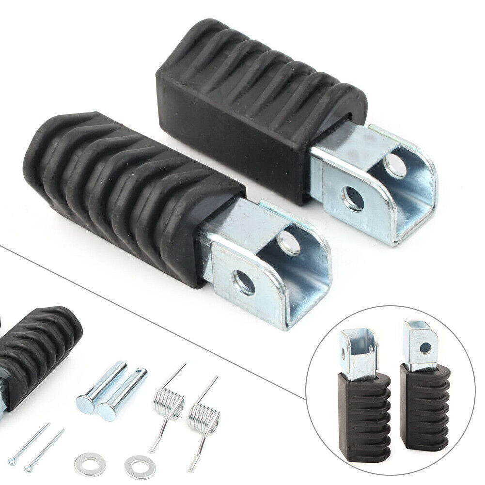 Foot Pegs  Pedal Pads Footpegs for Yamaha PW 50 80 PW50 PW80 50 H FP17 1Pair