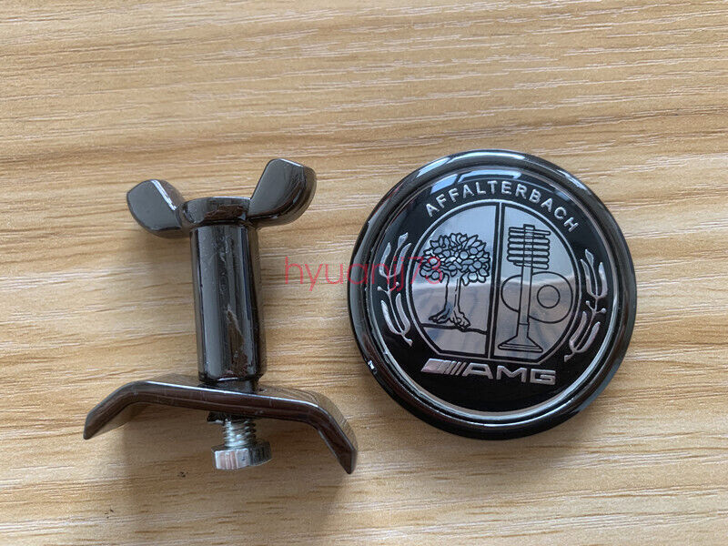 Gun for Mercedes-Benz Bonnet Badge Cap Badge Sticker CSE 44mm W204 W211 AMG