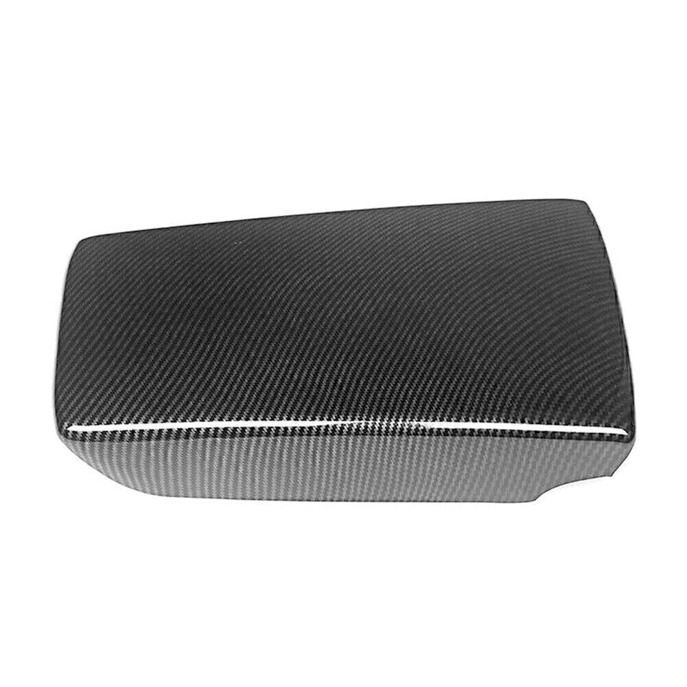 Carbon Fiber Center Console Armrest Box Panel Cover for Honda Accord 2018-2020