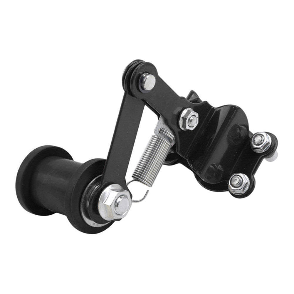 Bolt On Chain Tensioner Roller Adjuster Black+Blue Fit Motorcycle ATV Dirt Bike