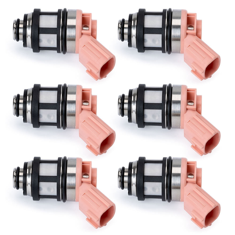 6-piece fuel injector kit 16600-1800 for Nissan Xterra Frontier for INFINITI QX4 1996-2004