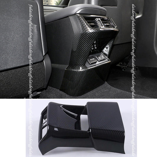 for Lexus ES350/300h/250 2019-2022 Carbon Fiber Rear Air Vent Outlet cover trim