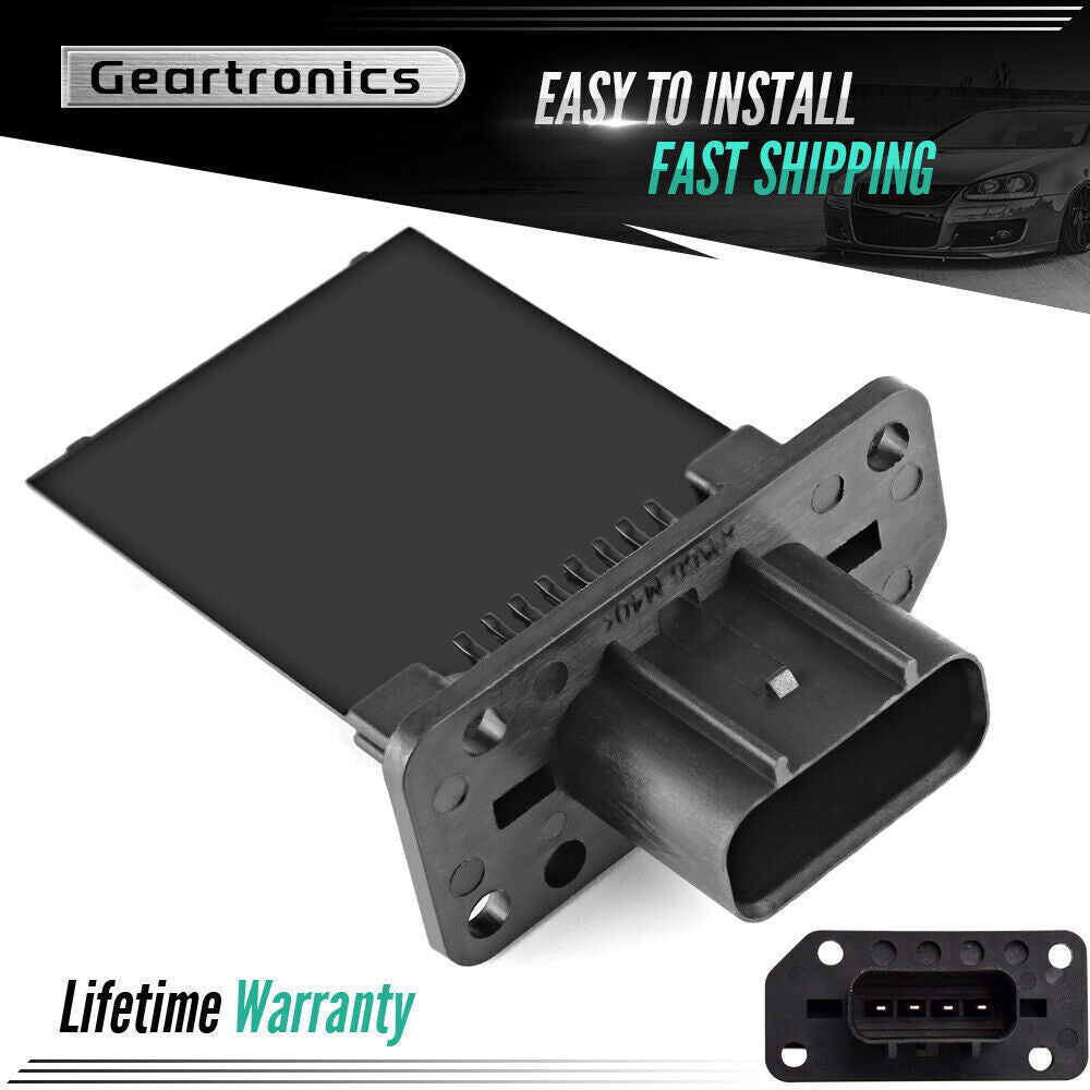 Front HVAC Heater Blower Motor Resistor Fit 2008-2012 for Ford Escape 04-14 F-150