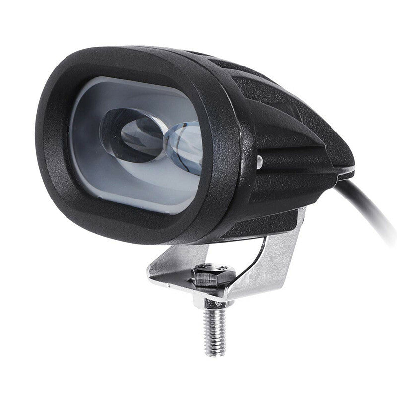 1Pcs High Light Motorcycle Headlight Bulb 6D Lens LED Holder Driving Fog Lamp
