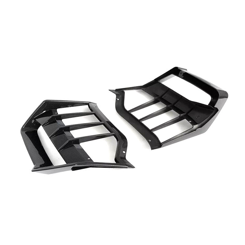Carbon Fiber V4 Rear Bumper Diffuser Boiler Add-on for Corvette C8 Z51 20-2025