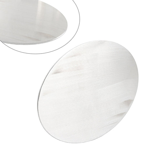 Motorcycle DIY license Plate 2.5mm Thickness Aluminum Custom Oval Number Plate