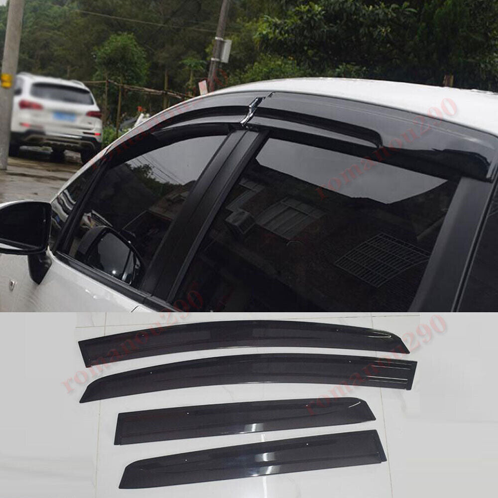 for Honda Fit 2015-2020 Smoke Window Wind Visors Sun Rain Guard Vent Deflectors